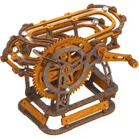 WoodenCity WOODEN CITY 3D Holzpuzzle BALL RAILWAY mini 147 Teile