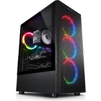 Kiebel Gaming PC Tornado 14 Intel Core i5-14600KF, 32GB DDR4, NVIDIA RTX 5060 8 GB, 1TB SSD, WLAN, Windows 11