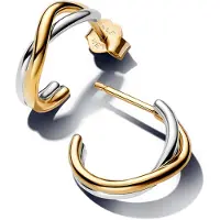 Pandora Boucles d'oreilles en or et argent pour femmes Pandora 263880C00