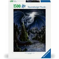 Ravensburger Puzzle de 1500 pièces « Le Dragon Bleu ». Adultes et enfants à partir de 5 ans. 12000731.
