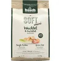 Bosch 2,5kg SOFT Mini caille & pomme de terre