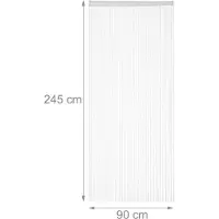 Relaxdays Rideau de fils (90 x 245 cm)