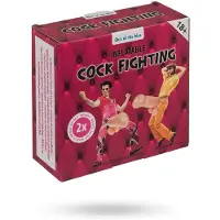 Out of the blue Cock Fighting - gode ceinture pénis gonflable - couleur chair