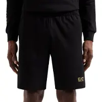 Emporio Armani pour homme. 8NPS65_PJVRZ Bermuda Core Identity noir (XL), Casuel, Sport, Coton, Multisport