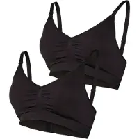 Mamalicious Soutien-gorge d’allaitement 'MLIlja' noir
