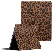 Selencia Coque tablette Sabi avec imprimé léopard pour Apple iPad Air 11 pouces (2026) M4 / (2025) M3 / (2024) M2 / Air 5 (2022) / Air 4 (2020) - Mocha Brown