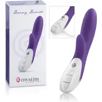Mystim Danny Divido - vibromasseur stimulateur clitoridien - silicone violet