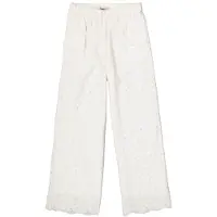 Garcia E50315 femme Pantalon, XL, Blanche, Relaxed fit