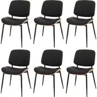 Mendler Chaise de salle à manger -O44 (lot de 6)