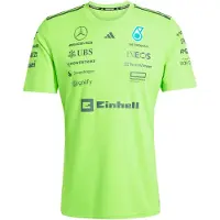 Adidas Mercedes Amg Petronas F1 Team Setup Short Sleeve T-shirt Vert XS Homme