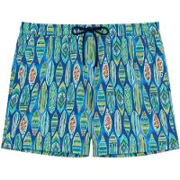 Hom Shorts de bain 'Marbella' bleu / mélange de couleurs