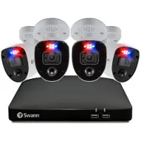 Swann SWDVK-856804RL-EU kit de vidéo-surveillance Avec fil 8 canaux