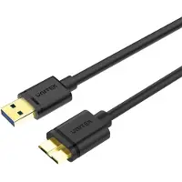 UNITEK Y-C463GBK Câble USB 3.2 Gen 1 (3.1 Gen 1) USB A Micro-USB B (2 m, USB 3.2 Gen 1)