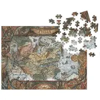 Dark Horse Dragon Age Puzzle Carte du Monde de Thedas (1000 Teile)