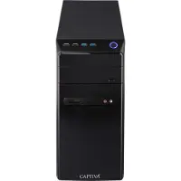 Captiva PC Business/Office I10-0519 (i5-14400/SSD 250GB/16GB/4TB/WLAN/Windows 11 Home 64-bit) (250 Go, 16 Go, Intel Core i5-14400), PC, Noir