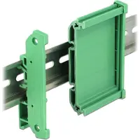 DeLOCK Montage sur rail DIN 15 et 35 mm - 15 cm -