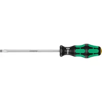 Wera Tournevis plat à lame ronde, Larg. : de la lame : 6,5 mm, Épais. : de la lame 1,2 mm, Long. de la lame 150 mm, Long. totale : 255 mm