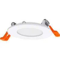 Ledvance Luminaire: Adapté À Plafond, Smart Recess Slim Downlight Tw / 4,50 W, 220?240 V, Angle De Rayonnement: 110, Blanc Dynamique, 3000?6500 K, Matériau De Corps: Plastic, Ip20
