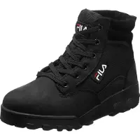 FILA Bottines à lacets 'Grunge II' rouge / noir / blanc