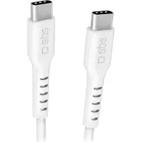 SBS Câble de charge et de données USB-C - USB-C jusqu'à 240 watts de puissance