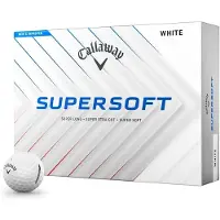 Callaway Supersoft 2023 White Basic Balles de golf