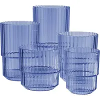 Assheuer + pott APS gobelet -LINEA-, Tritan, ml, light blue, Verres, Bleu