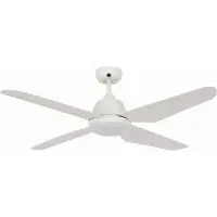 Beacon Ventilateur de plafond avec lampe Aria Led Ø 122cm blanc IP55