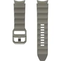 Samsung Rugged Sport Band 20mm S/M - grey (20 mm, Fluoroélastomère), Sangles de montre, Gris