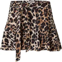 ONLY Jupe 'ONLPoptrash' beige / marron / brun foncé / noir