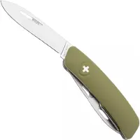 Swiza D04 AM, KNI.0046.1050, Olive, couteau suisse, 6 outils