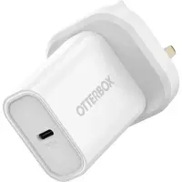 Otterbox UK Chargeur mural à chargement rapide (20 W, 1 portion), Chargeur USB, Blanc