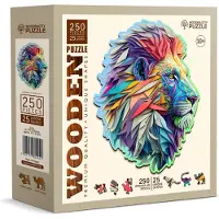 Wooden City Puzzles en bois de la ville de Holz Lion moderne