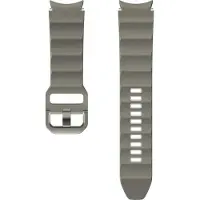 Samsung Rugged Sport Band 20mm M/L - grey (20 mm, Fluoroélastomère), Sangles de montre, Gris