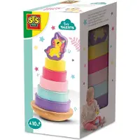 Ses Tour d'empilage en bois Licorne