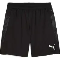 Puma Pantalon de sport 'TeamCup' noir / blanc