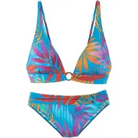 LASCANA Bikini bleu / violet clair / orange / rouge