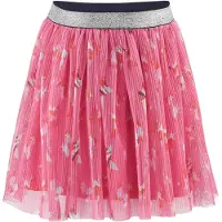 Happy girls Jupe orange foncé / rose / argent / blanc
