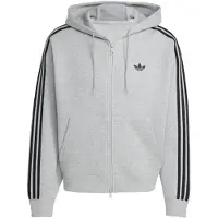 Adidas Veste de survêtement 'Adicolor Spacer' gris chiné / noir