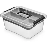 Orplast I 4 séparateurs d'organiseur avec fermeture SimpleStore, 12,5 l (29 cm, 12.50 l)