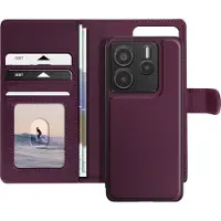 Mayaxess Étui pour Xiaomi Redmi Note 14 5G Coque Détachable Violet