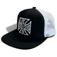 West Coast Choppers Og Cross Flatbill Cap Noir