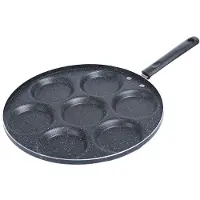Lily cook Crêpière - - 7 Trous D30cm - Multi Compartiments - Noir
