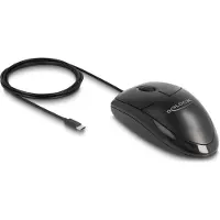 DeLOCK Souris - silencieuse - pour droitiers et gauchers