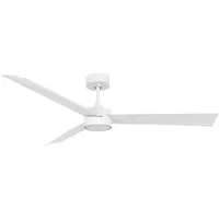 Beacon Lighting Ventilateur de plafond Climate IV avec éclairage, blanc, silencieux - Beacon , Climate IV, dimmable, Blanc, Salon / séjour, Plastique, Moderne