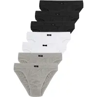 s.Oliver Slip gris / noir / blanc