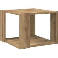 vidaXL Table basse Artisan-Chêne 40x40x30 cm Bois composite