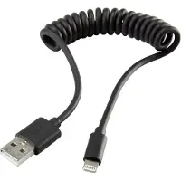 Renkforce Câble de connexion Apple iPad/iPhone/iPod [1x USB 2.0 mâle A - 1x Apple Lightning mâle] 0,95 m noir (RF4087422)