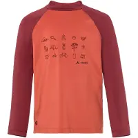 Vaude Solaro Iii Long Sleeve T-shirt Orange 146-152 cm Garçon