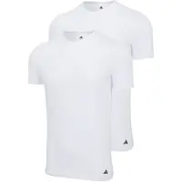 Adidas Originals T-shirt ACTIVE FLEX COTTON Pack de 2 hommes - Blanc - EU S