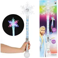 Toi-Toys Baguette Princesse Flocon de neige avec lumière